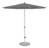 Glatz Alu-smart Easy Parasol &Oslash; 200 cm (157 Stone Grey)