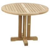 Teak &amp; Garden Warwick Table de jardin &Oslash; 100 cm (FSC)