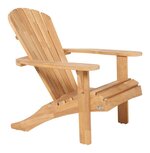 Traditional Teak SIENNA MOSA&Iuml;C beach chair / fauteuil de plage