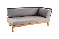Traditional Teak MARCELLA Lounge Modular Banque (Gauche)