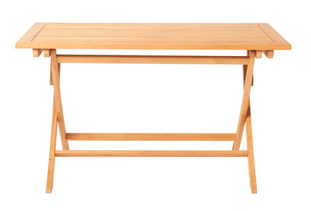 Traditional Teak ALEXIA folding table / table pliante 130 x 75 cm