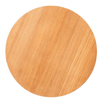 Traditional Teak MANON Table d'appoint &Oslash; 45 cm