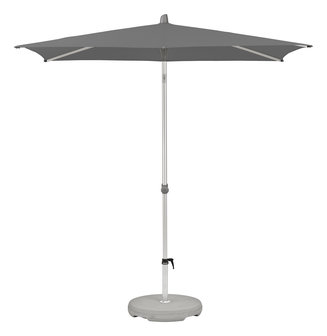 Glatz Alu-smart Easy Parasol 250 x 200 cm (157 Stone Grey)