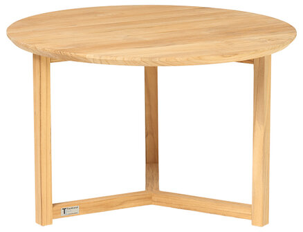Traditional Teak MANON Table d&#039;appoint &Oslash; 70 cm