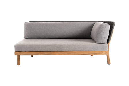 Traditional Teak MARCELLA Lounge Modular Banque (Gauche)