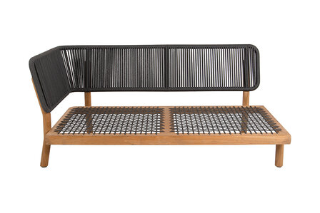 Traditional Teak MARCELLA Lounge Modular Banque (Droite)
