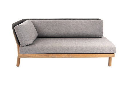 Traditional Teak MARCELLA Lounge Modular Banque (Droite)