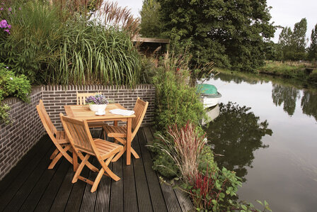 Traditional Teak VICTORIA folding chair