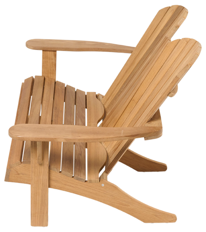 Traditional Teak SIENNA beachchair / fauteuil de plage - 2 sièges (teck mosaic)