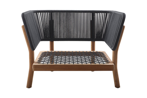 Traditional Teak MARCELLA Chaise longue 