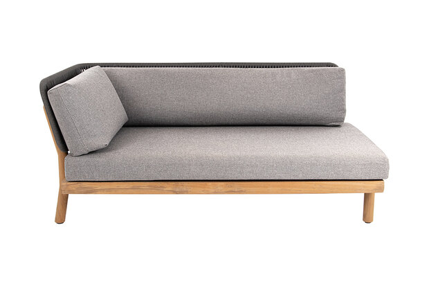 Traditional Teak MARCELLA Lounge Modular Banque (Droite)