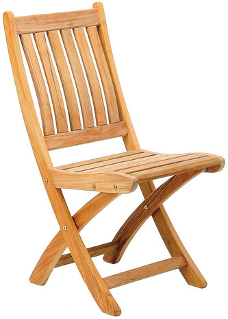 Traditional Teak VICTORIA folding chair
