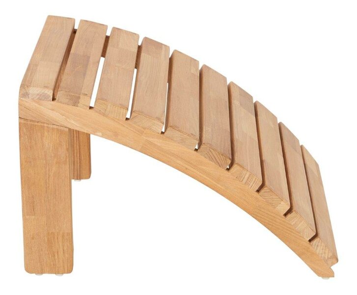 Traditional Teak SIENNA MOSA&Iuml;C pouf  