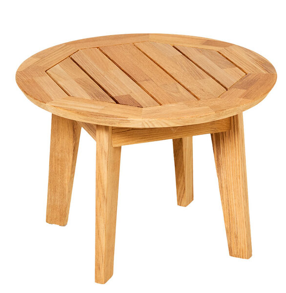 Traditional Teak DIANA MOSAIC table d'appoint &Oslash; 50 cm (en teck)