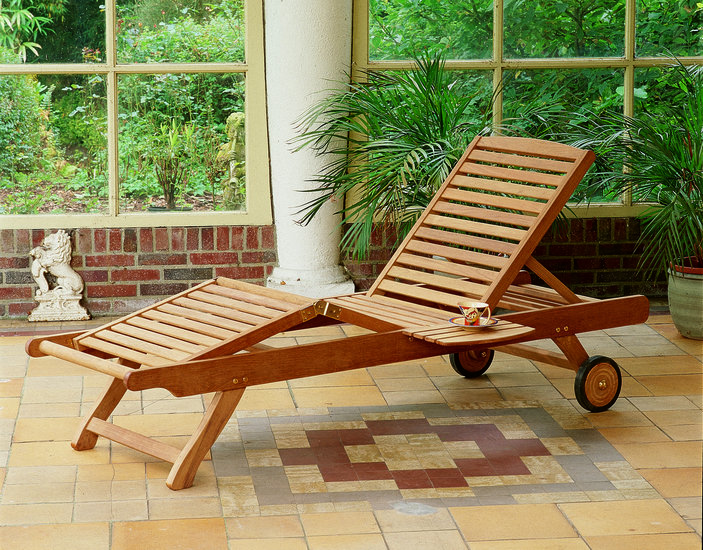 Teak &amp; Garden MONACO Lounger / Chaise longue