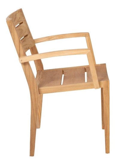 Traditional Teak GRACE stacking chair / Chaise empilable 