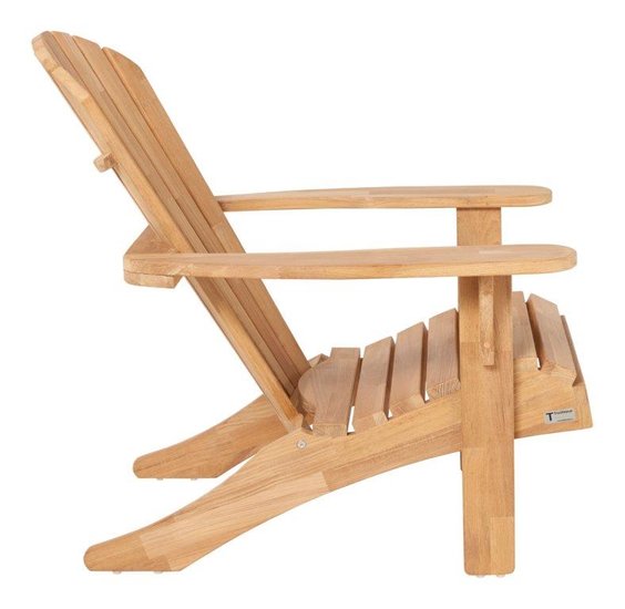 Traditional Teak SIENNA MOSA&Iuml;C beach chair / fauteuil de plage