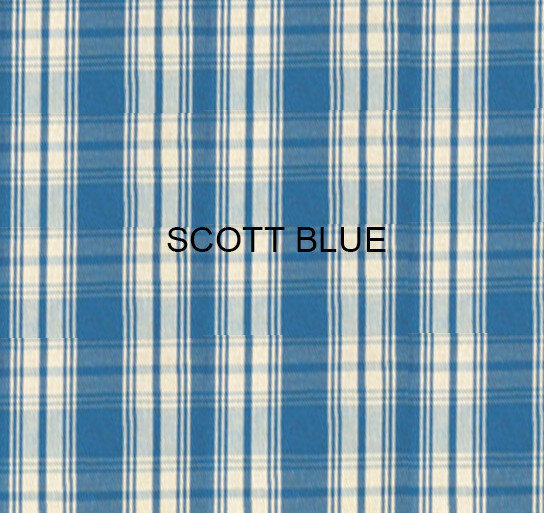 Tissu Scott Blue