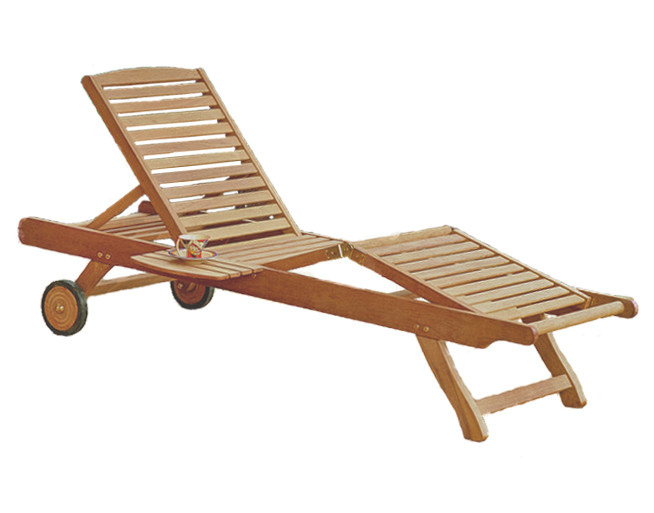 Teak &amp; Garden MONACO Lounger / Chaise longue