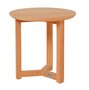 Traditional Teak MANON Table d&#039;appoint &Oslash; 40 cm
