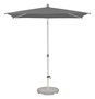 Glatz Alu-smart Easy Parasol 250 x 200 cm (157 Stone Grey)